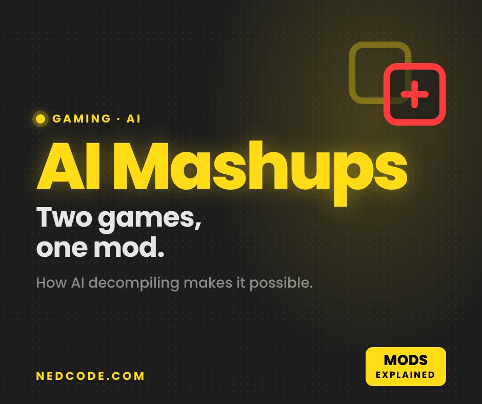 AI game mashups: how modders merge whole games.