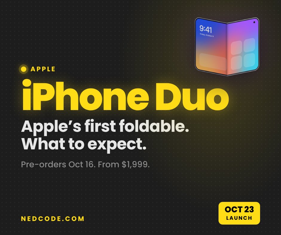 iPhone Duo: Apple’s first foldable. What to expect.