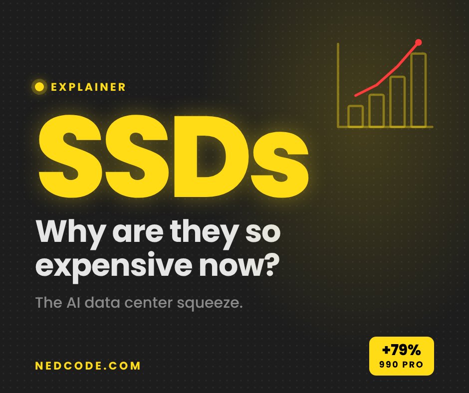 SSDs: why are they so expensive now? The AI data center squeeze.